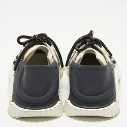 Pre Owned حذاء رياضي دولتشي أند غابانا إن إس 1 جلد وشبك وشمواه ربط متعدد الألوان مقاس 46