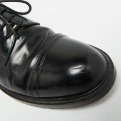 Pre Owned Dolce & Gabbana Size 42 Black Leather Derby