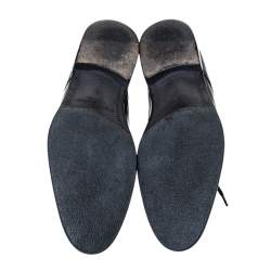 Pre Owned حذاء ديربي دولتش أند غابانا جلد أسود مقاس 40