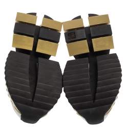 Pre Owned Dolce & Gabbana Multicolor Suede And Leather Super King Low Top Sneakers Size 43