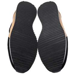 مملوكة مسبقًا حذاء رياضي دولتشي أند غابانا حافة فرو وسويدي متعدد الألوان مقاس 42.5