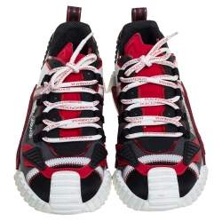 Pre Owned حذاء رياضي دولتشي آند غابانا NS1 شبكة وجلد متعدد الألوان مقاس 44