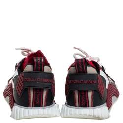 Pre Owned حذاء رياضي دولتشي آند غابانا NS1 شبكة وجلد متعدد الألوان مقاس 44