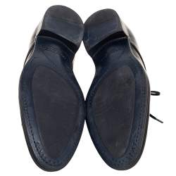 Dolce & Gabbana Dark Brown Leather Derby Size 44
