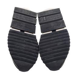 Pre Owned حذاء رياضي دولتشي آند غابانا سورينتو قماش تريكو أسود باشعار مقاس 42