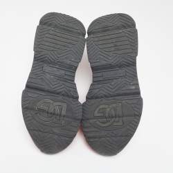 مملوكة مسبقًا Dolce & Gabbana Multicolor Nylon And Leather Daymaster Sneakers Size 45