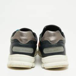 مملوكة مسبقًا حذاء رياضي دولتشي أند غابانا  جلد متعدد الألوان برباط مقاس 41