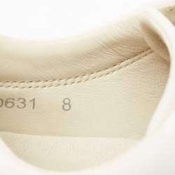 Dolce & Gabbana Tri Color Suede and Leather Low-Top Sneakers Size 42