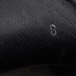 Pre Owned حذاء لوفرز دولتشي آند غابانا بيني سليب أون جلد نوبوك أزرق مقاس 42