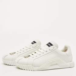 Pre Owned Dolce & Gabbana White Leather NS1 Sneakers Size 40