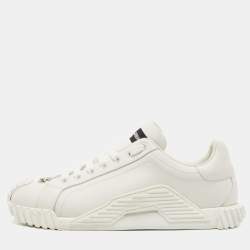 Pre Owned Dolce & Gabbana White Leather NS1 Sneakers Size 40