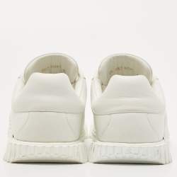 Pre Owned Dolce & Gabbana White Leather NS1 Sneakers Size 40