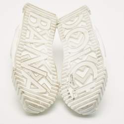 Pre Owned Dolce & Gabbana White Leather NS1 Sneakers Size 40