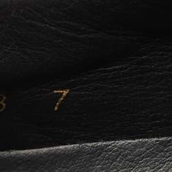 Dolce & Gabbana Black Leather Sneakers Size 41
