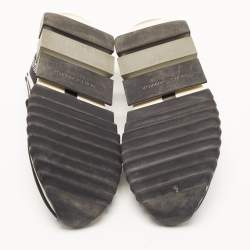 Pre Owned حذاء رياضي دولتشي أند غابانا سورينتو أسود بالشعار سليب أون مقاس 42.5