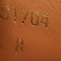 Pre Owned Dolce & Gabbana Black Leather Roma Lace Up Sneakers Size 42