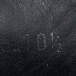 Pre Owned Dolce & Gabbana Black Leather Slip On Loafers Size 44.5