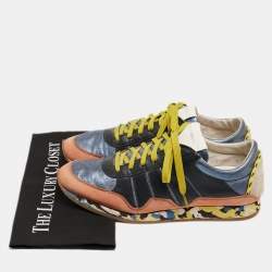 Dolce & Gabbana Multicolor Leather Low Top Sneakers Size 43