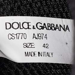 Dolce & Gabbana Multicolor Fabric and Leather Ns1 Sneakers Size 42