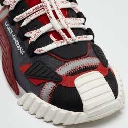 Dolce & Gabbana Multicolor Fabric and Leather Ns1 Sneakers Size 42