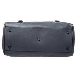 Dolce & Gabbana Grey Leather Sicily Travel Bag
