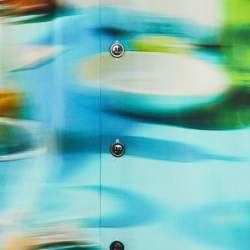 Pre Owned Dries van Noten Multicolor Abstract Print Cotton Shirt L