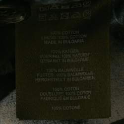 Pre Owned Dries van Noten Blue Abstract Print Cotton Shorts XS