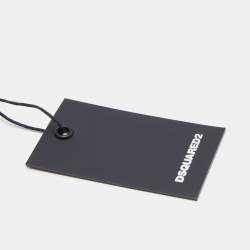 Dsquared2 Black Maple Logo Canvas Baseball Cap