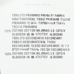 Pre Owned Dsquared2 Black Jersey Logo Print T-Shirt M