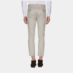 Pre Owned Dsquared2 Cotton Pants 48