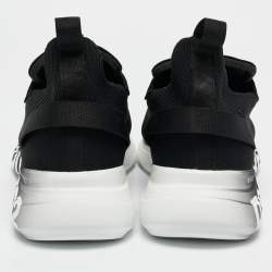 Dsquared2 Black Mesh and Neoprene Fly Sneakers Size 45