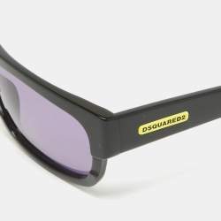 Dsquared2 Black Tuur DQ Rectangle Sunglasses