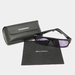 Dsquared2 Black Tuur DQ Rectangle Sunglasses