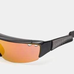 Dsquared2 Black Psychotronic His DQ329 Shield Sunglasses