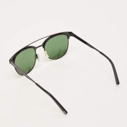 Pre Owned Dsquared2 Black DQ 0246 Bruce Aviator Sunglasses