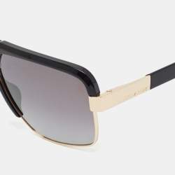 Pre Owned Dsquared2 Black Gradient D2 0084/S Square Sunglasses
