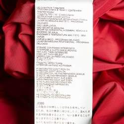 Dsquared2 Red Zip Up Gilet L