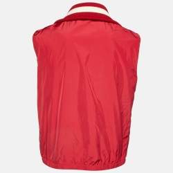 Dsquared2 Red Zip Up Gilet L