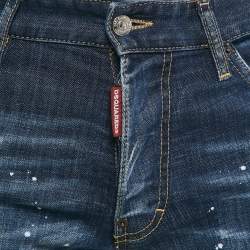 Dsquared2 Blue Washed Denim Cool Guy Jeans S Waist 32"