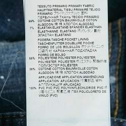 Dsquared2 Blue Distressed Denim Tidy Biker Jean S Waist 31"