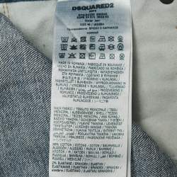 Dsquared2 Blue Faded Denim Skater Jeans S Waist 31"