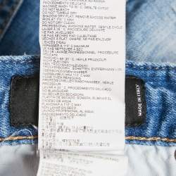 Dsquared2 Blue Distressed Denim Shorts M 
