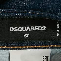 Dsquared2 Blue Faded Denim Skater Jeans L Waist 33"