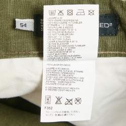 Dsquared2 Green Cotton Dean Jeans XXL Waist 38"