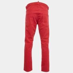 Dsquared2 Pink Denim Regular Fit Jeans XXL Waist 38"