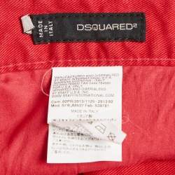 Dsquared2 Pink Denim Regular Fit Jeans XXL Waist 38"