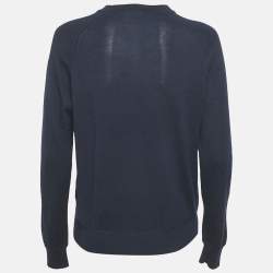 Dsquared2 Blue Cashmere Long Sleeve Sweater M