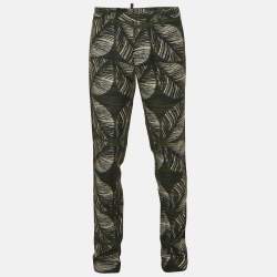 Dsquared2 Blue Distressed Denim Paint Splatter Printed Jeans