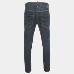 Pre Owned Dsquared2 Blue Denim Skater Jeans S Waist 32 "