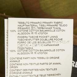 Pre Owned Dsquared2 Multicolor Camo Print Cotton Cargo Pants M